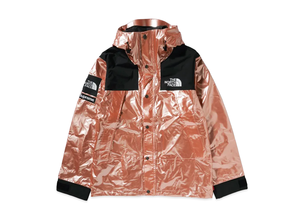 Supreme x The North Face Metallic Mountain Parka "Pink"