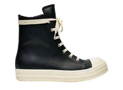 Rick Owens Lido High Sneaks "Black/Milk"