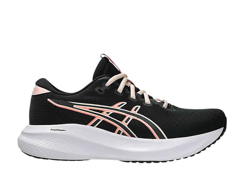 アシックス ウィメンズ ゲルエキサイト11 "ブラック/パールピンク"