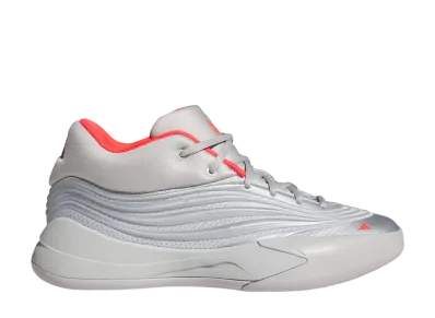 adidas Dame 10 "Silver Metallic/Grey Two/Lucid Red"