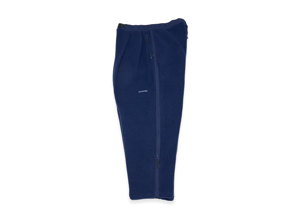 ALOUND Ventilation Two Tuck Fleece Pants "Navy"
