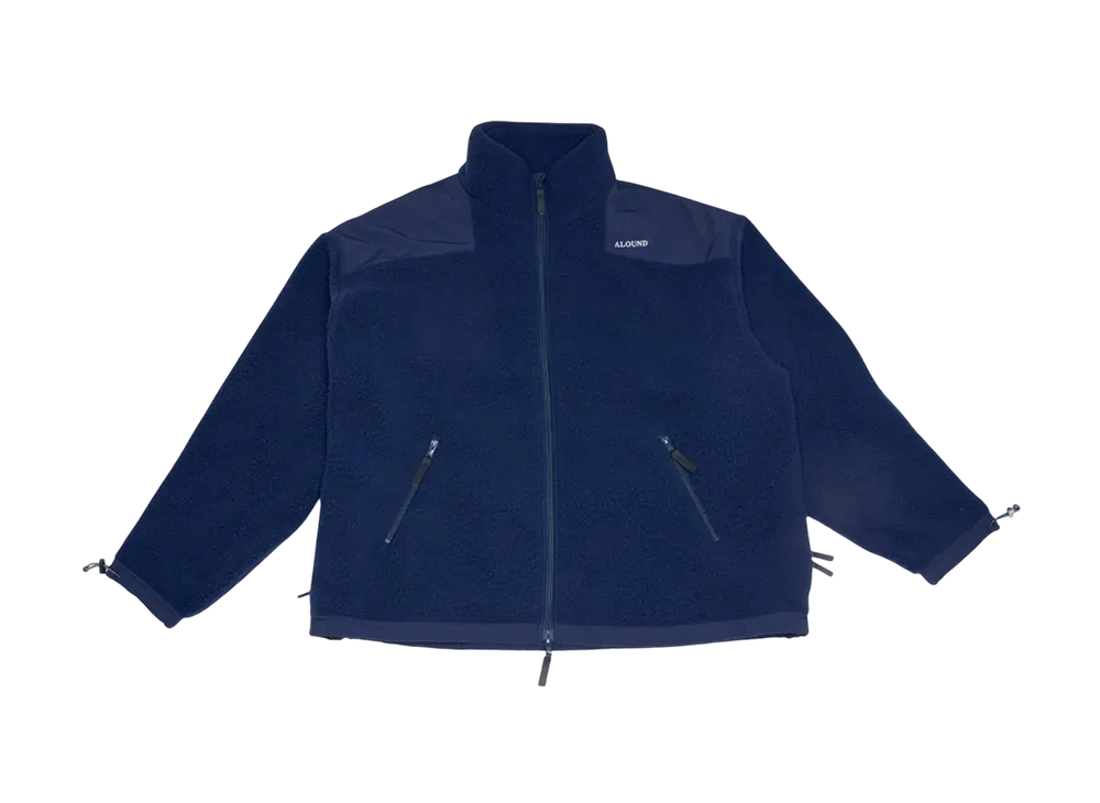 ALOUND Ventilation Fleece Jacket "Navy"