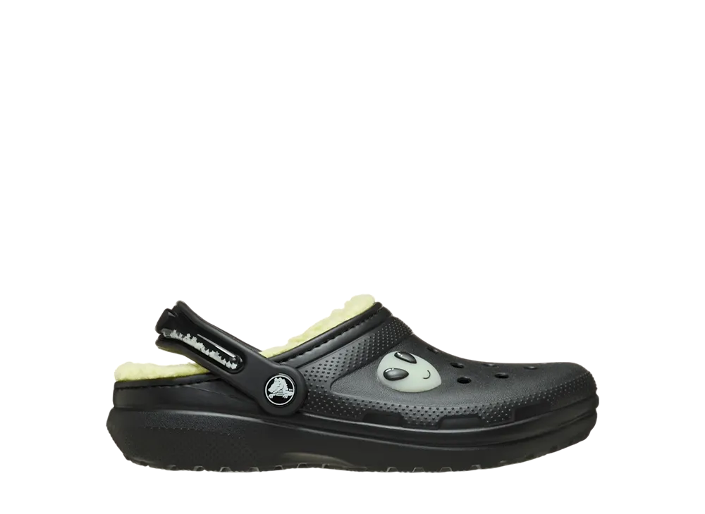 Crocs GS Classic Lined Alien Clog "Black"