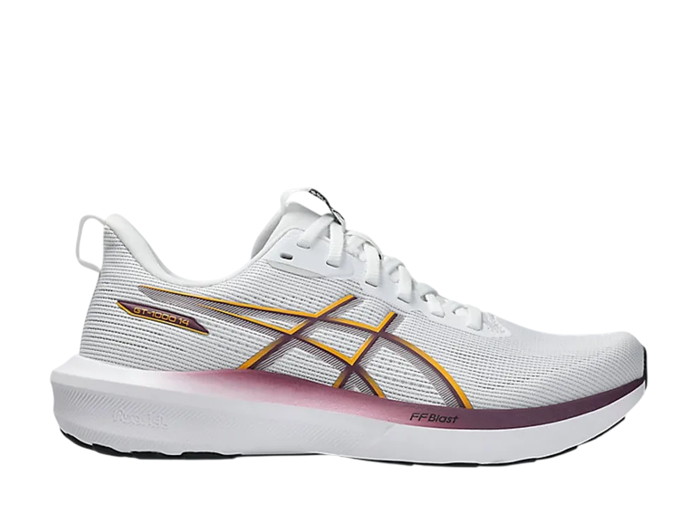 アシックス ウィメンズ GT1000 14 "ホワイト/ヤマブキ"