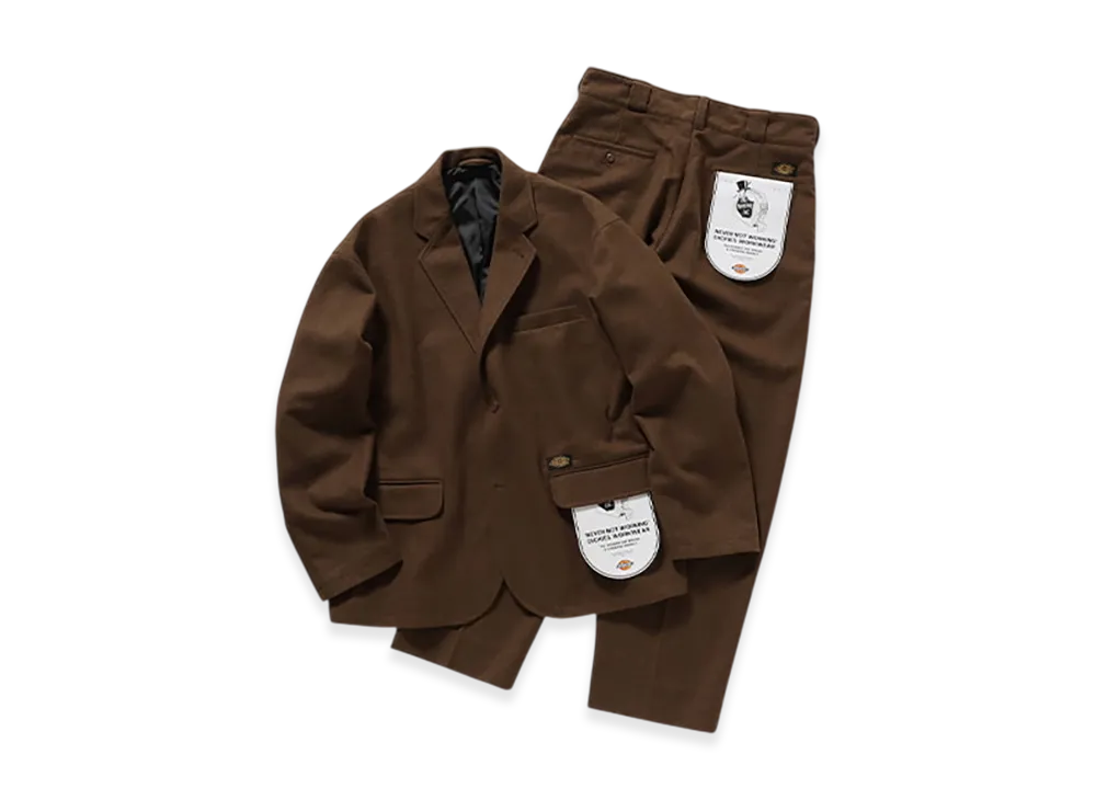 Dickies x TRIPSTER Tweed Suit "Brown"