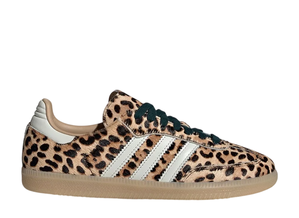 adidas Women's Samba OG "Leopard/Magic Beige"