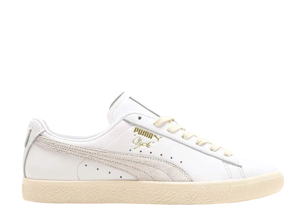 Puma Clyde Base "PUMA White/Frosted Ivory/Team Gold"