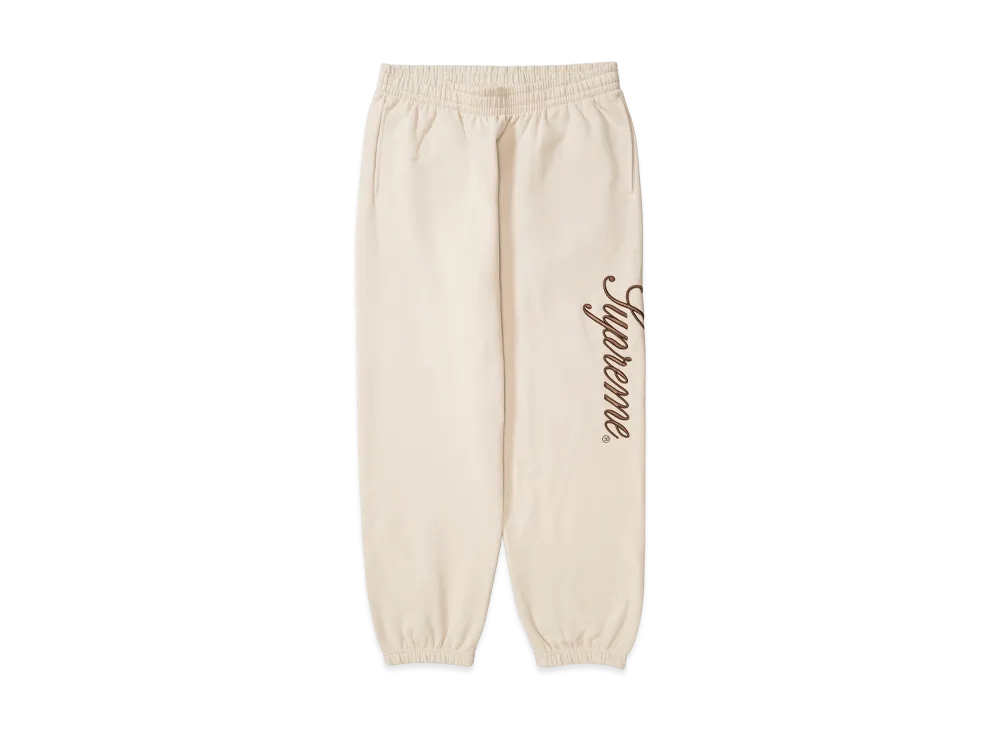 Supreme Embroidered Script Sweatpant 