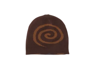 SOL soonerorlater Ex Plaid Reversible Beanie "Brown"