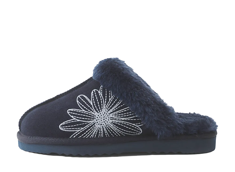 Mardi Mercredi Classique Slipper (2cm) "Navy"