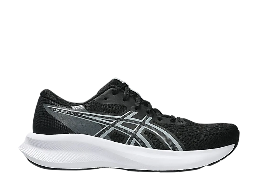 アシックス ウィメンズ パトリオット14 "ブラック/グラベル"