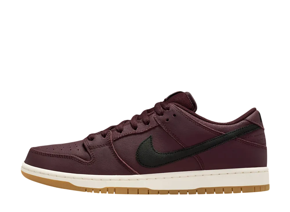Nike SB Dunk Low Pro ISO "Burgundy Crush/Black"