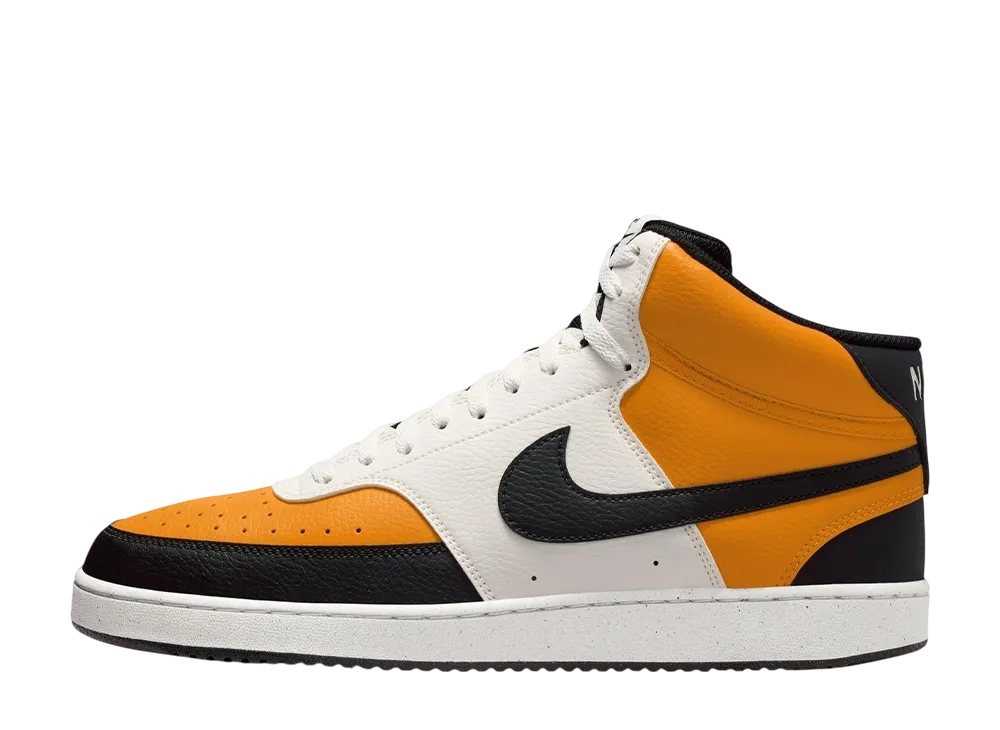 ナイキ コート ビジョン ミッド ネクストネイチャー "オレンジ/ブラック"