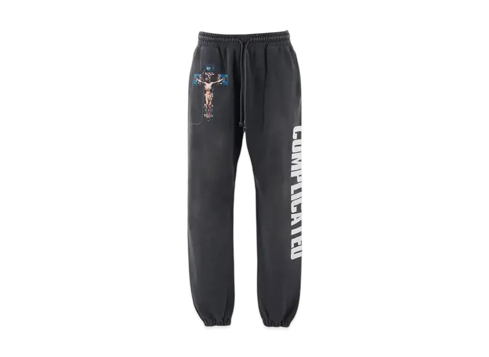 SAINT Mxxxxxx Complicated Sweatpants "Black"