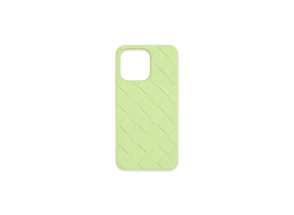Bottega Veneta iPhone 14 Pro Max case "Fennel"