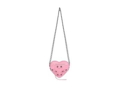BALENCIAGA Le Cagole Heart Mini Bag "Pink"