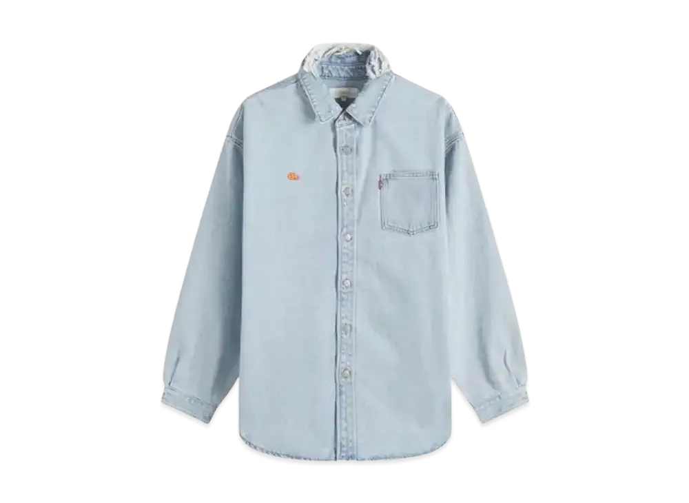 LEVI'S x ERL Overshirt "Light Wash"
