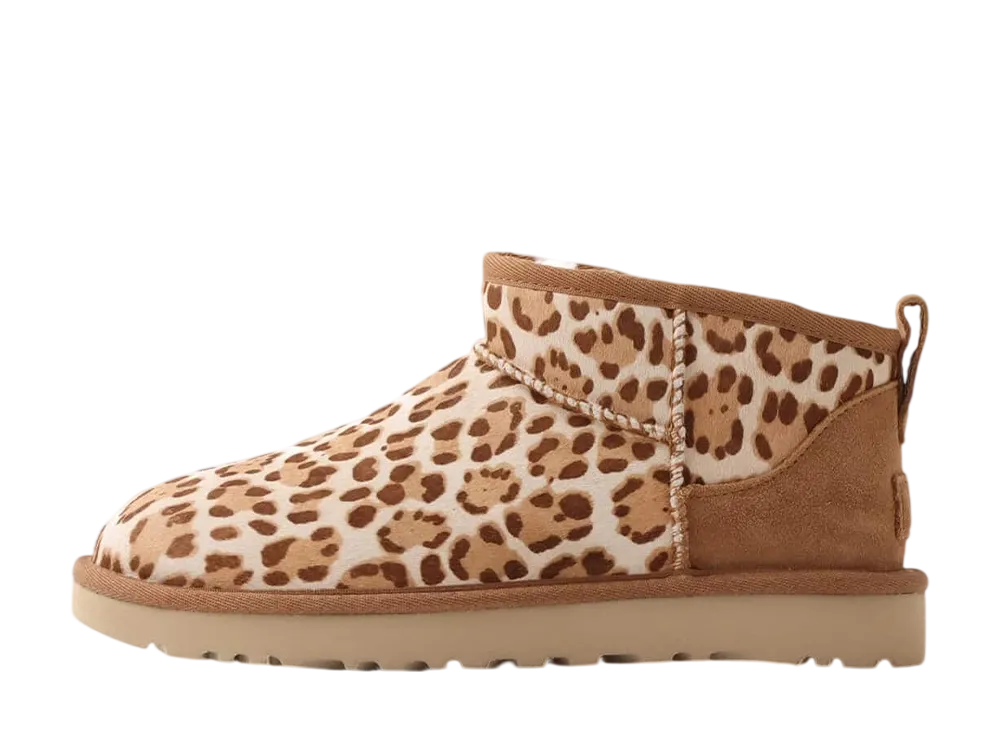UGG Women's Classic Ultra Mini Platform Plains "Leopard" (atmos Exclusive)