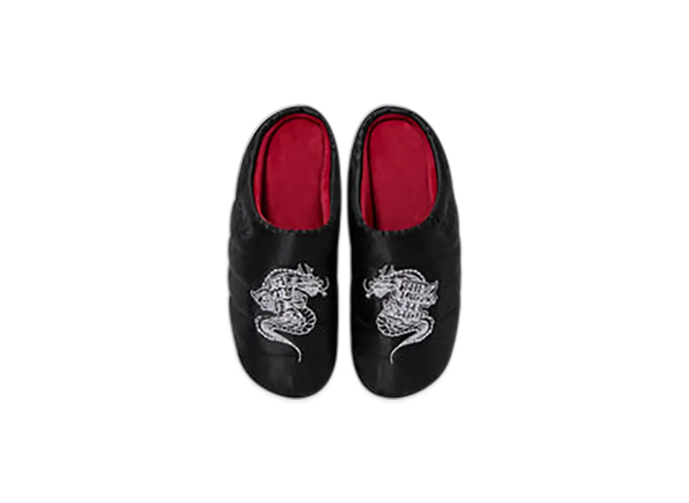 BlackEyePatch x SUBU Satin Dragon Sandals "Black"