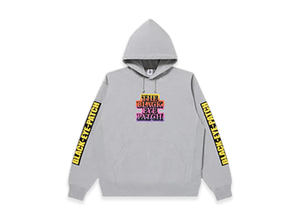 BlackEyePatch Gradient OG Label Hoodie "Heather Gray"