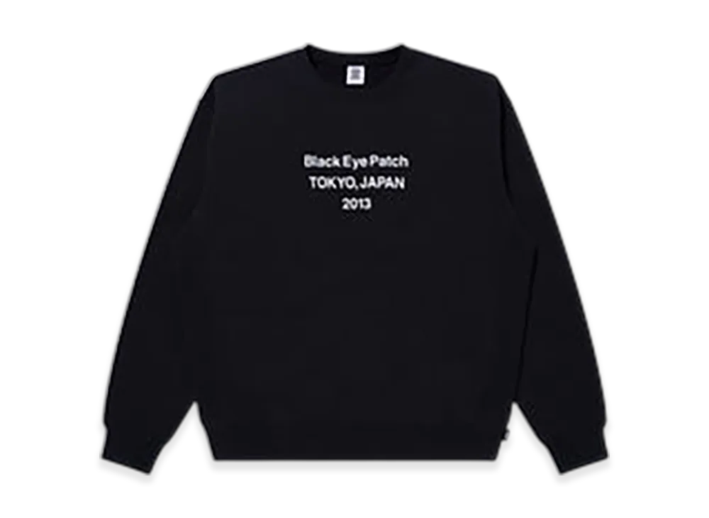 BlackEyePatch Brand Origin Crew Sweat "Black"