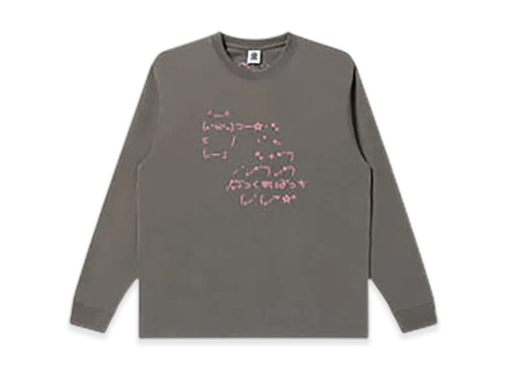 BlackEyePatch Ascii Art L/S Tee "Charcoal"
