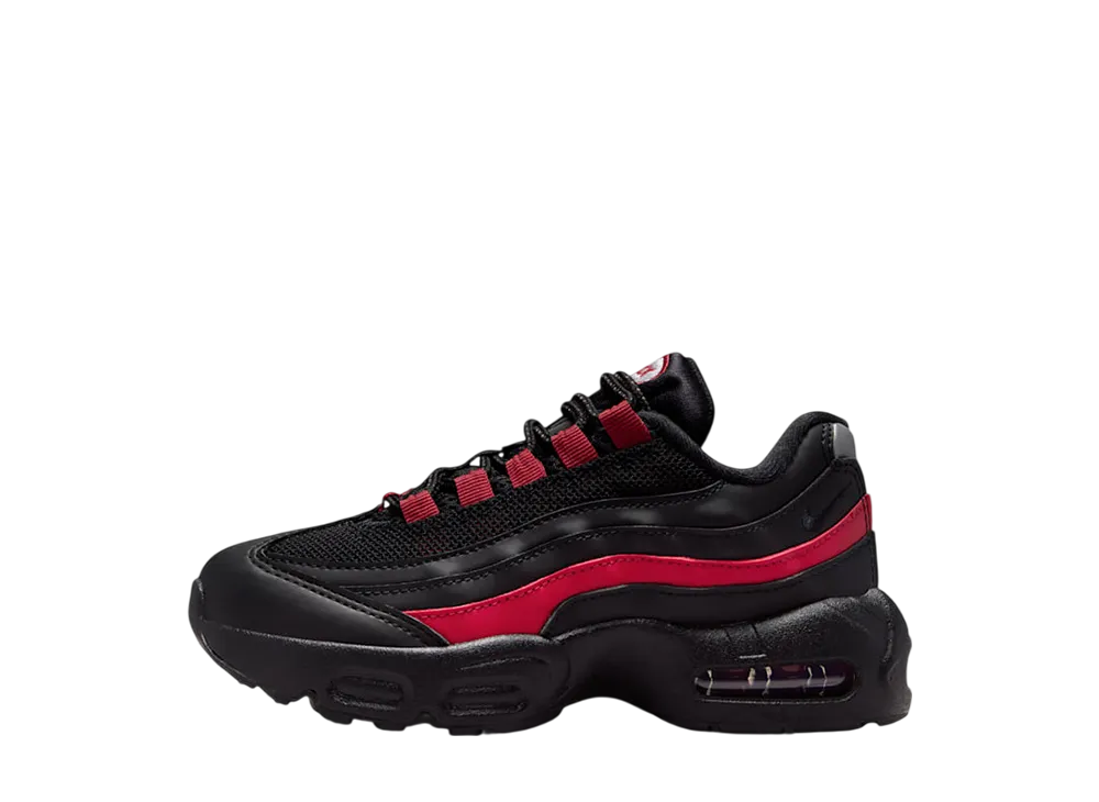 Nike PS Air Max 95 Recraft "Black/Team Crimson"
