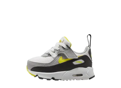 Nike TD Air Max 90 EasyOn "Off White/Smoke Grey/Sonic Yellow"