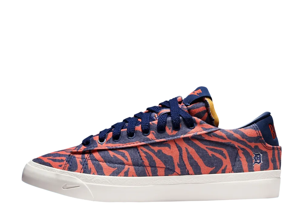 Devin Booker × Nike Blazer Low "Safety Orange/Phantom/Blue Void"