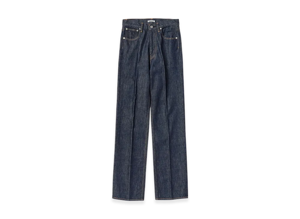 AURALEE Hard Twist Denim 5P Pants "Indigo"