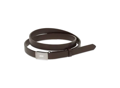 AURALEE Slide Buckle Belt (Men's) "Brown"