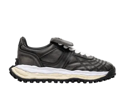 Maison MIHARA YASUHIRO SCOTT OG Sole Vintage Leather Effect Low-top Sneaker "Black"