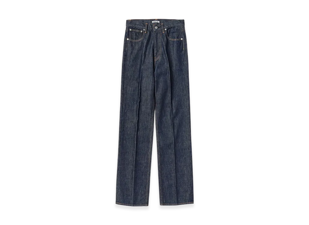 AURALEE Hard Twist Denim 5P Pants "Indigo"