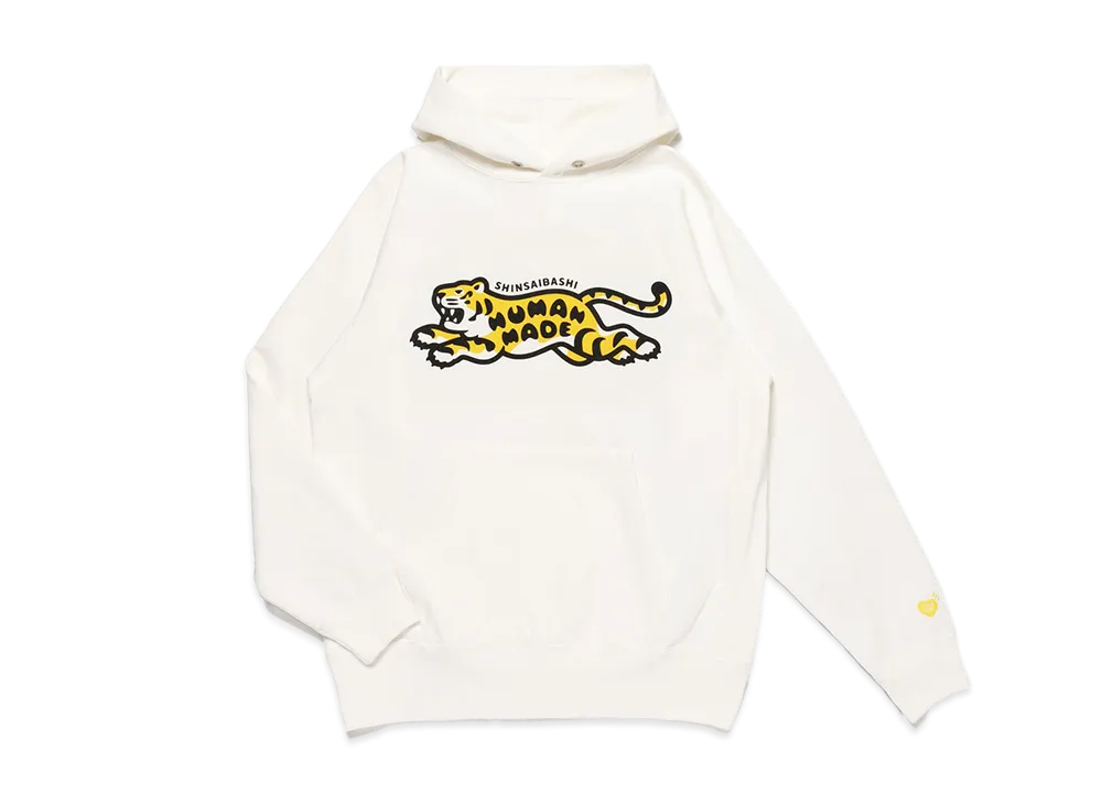 HUMAN MADE Stores Exclusive Animal Hoodie Shinsaibashi Parco "White"