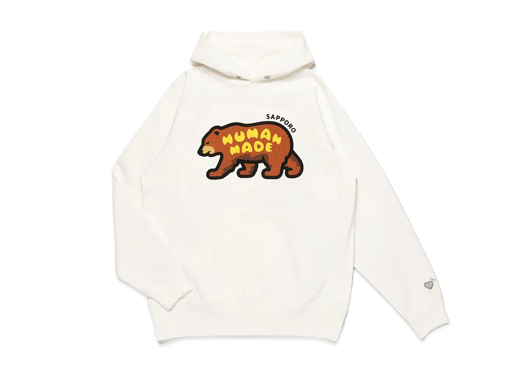HUMAN MADE Stores Exclusive Animal Hoodie Sapporo "White"