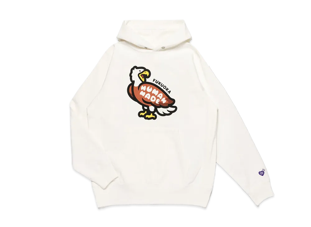 HUMAN MADE Stores Exclusive Animal Hoodie Fukuoka "White"