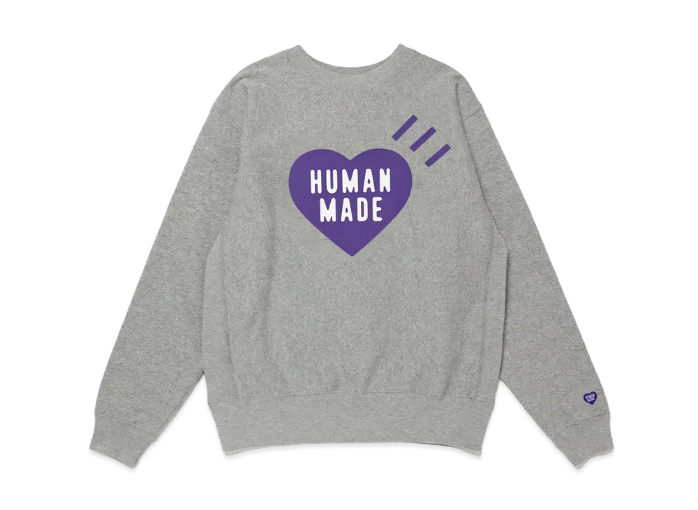 HUMAN MADE Stores Exclusive Heart Sweatshirt Fukuoka 