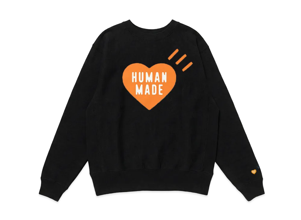 HUMAN MADE Stores Exclusive Heart Sweatshirt Shibuya Parco 