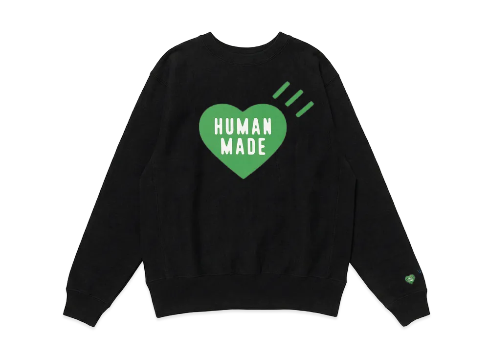 HUMAN MADE Stores Exclusive Heart Sweatshirt 1928 "Black"