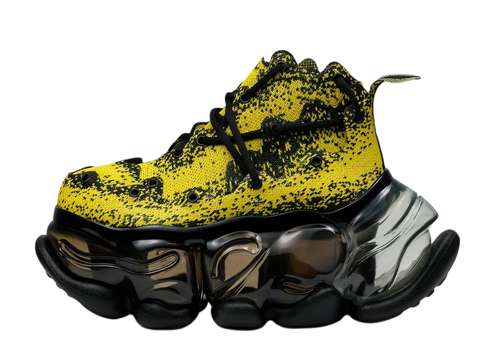 グラウンズ スカイスクレーパー ベックススター "イエローブラック/ブラックアイスグリーン"