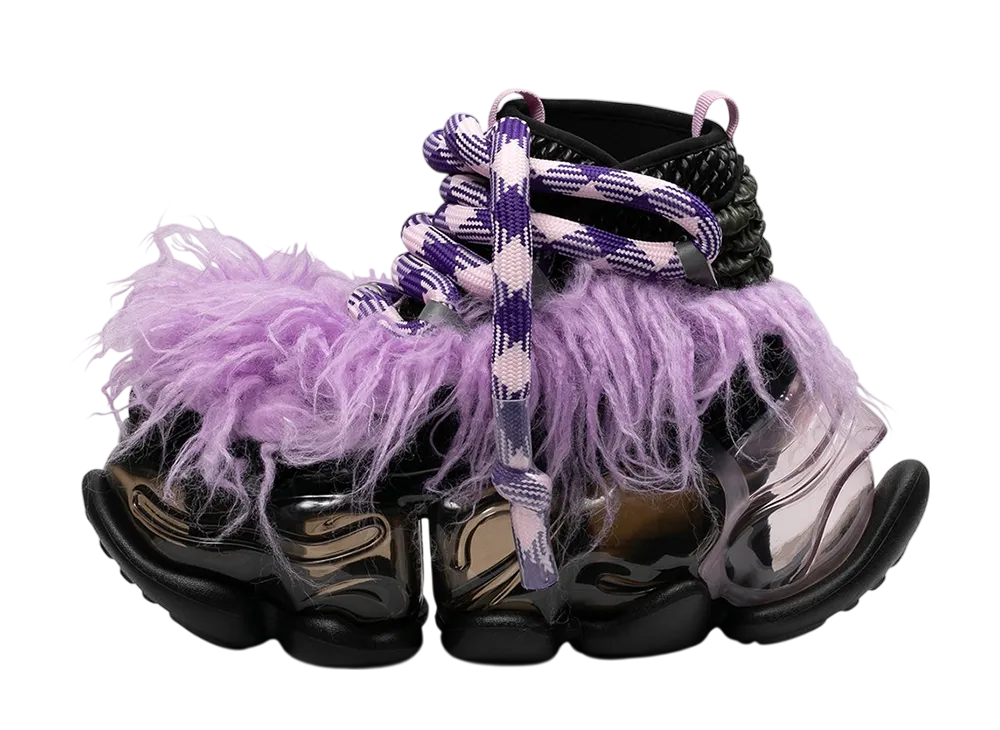 グラウンズ スカイスクレーパー ベア スリッパ "パープル/ブラックダーティーピンク"