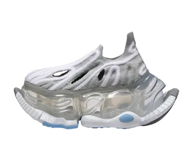 grounds SKYSCRAPER FALCON PUPA "Gray White/Clear Ice Gray"