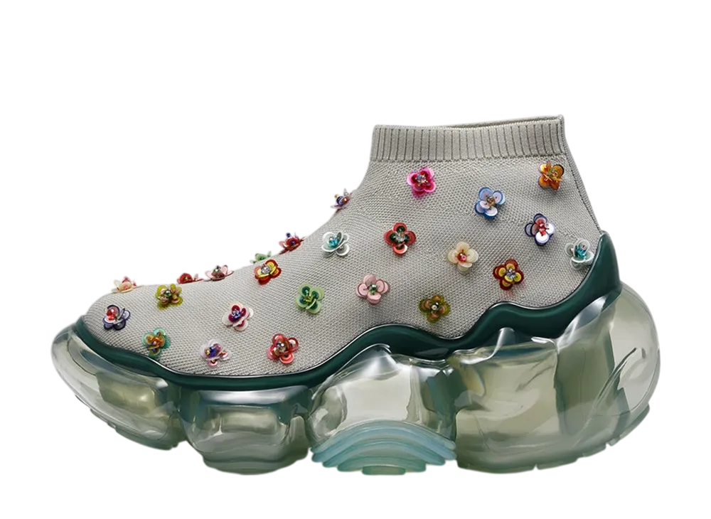 ヘヴン タヌディレージャ × グラウンズ ウィメンズ ムーピー "エターナルサンシャイン/アイスグリーン"