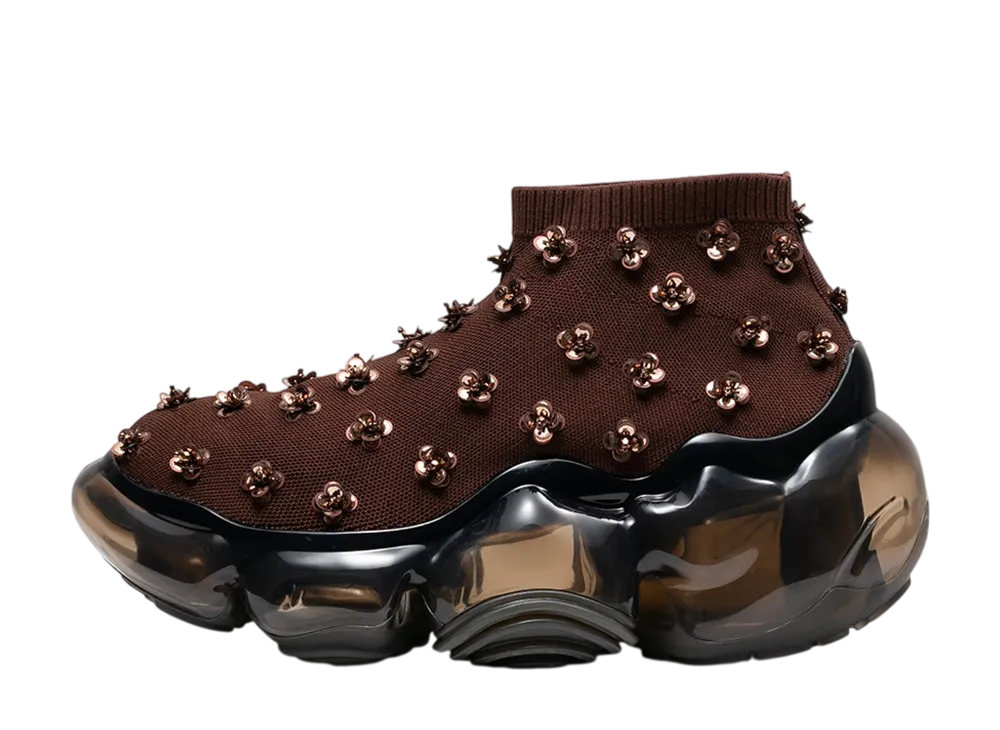 HEAVEN TANUDIREDJA × grounds Women's MOOPIE "Eternal Sunshine/Brown"