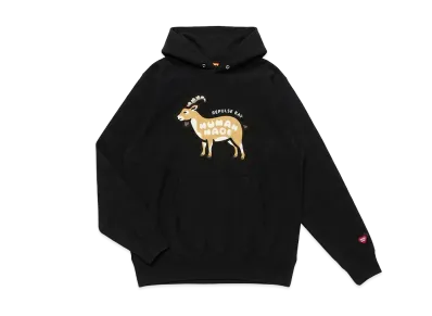 HUMAN MADE Stores Exclusive Animal Hoodie Repulse Bay "Black"