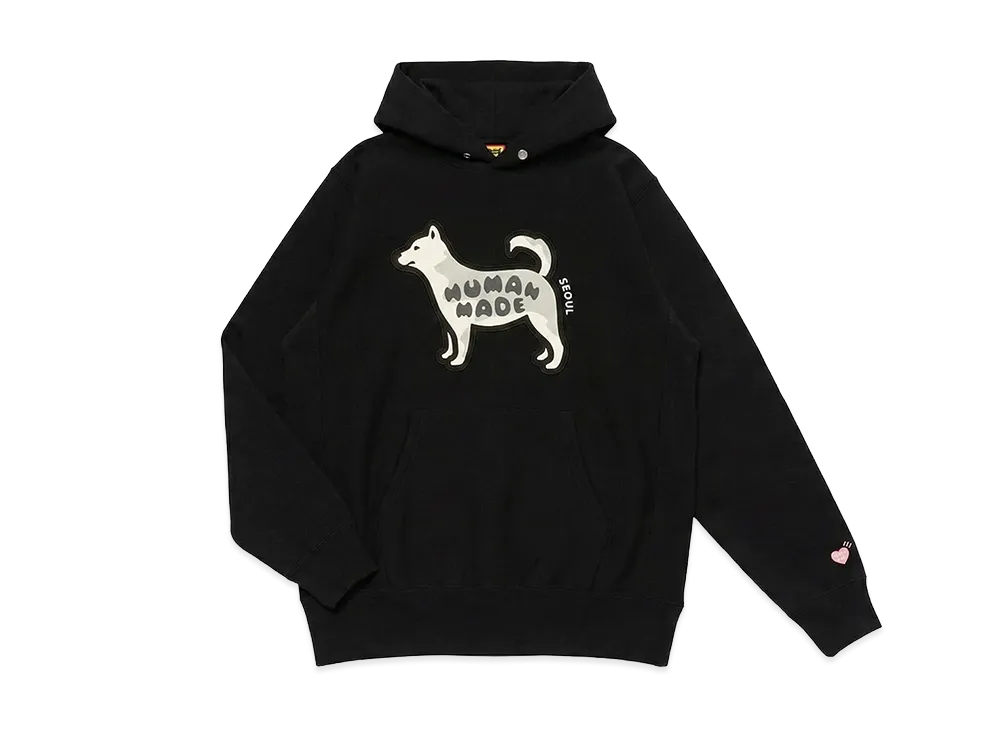 HUMAN MADE Stores Exclusive Animal Hoodie Offline Store Seoul "Black"