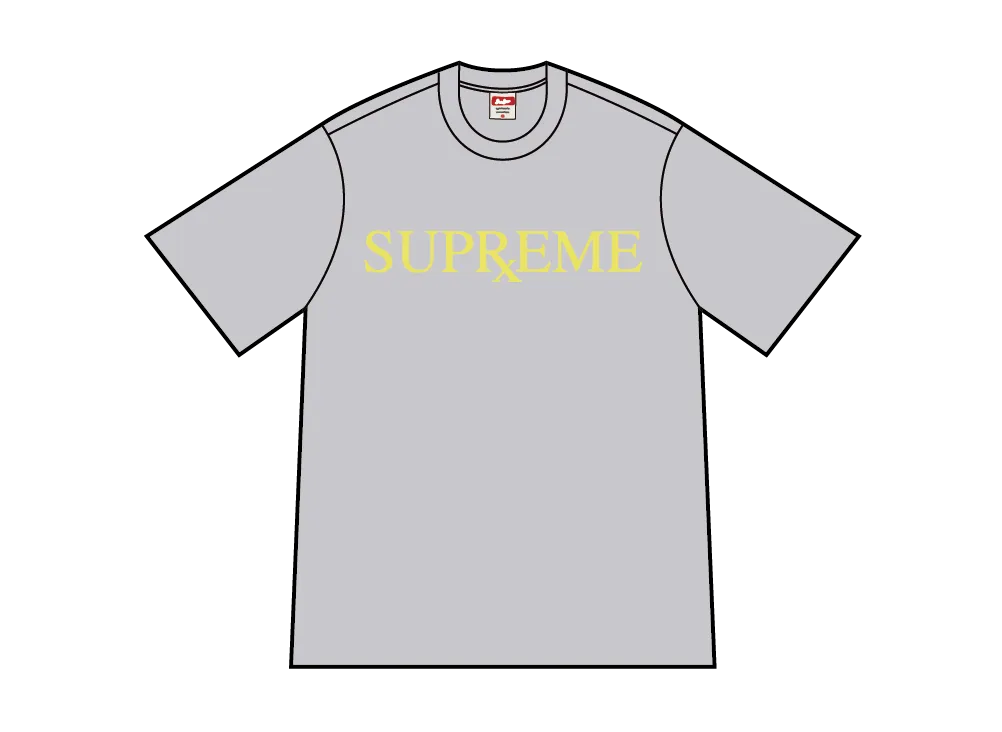Supreme RX Tee "Heather Grey"