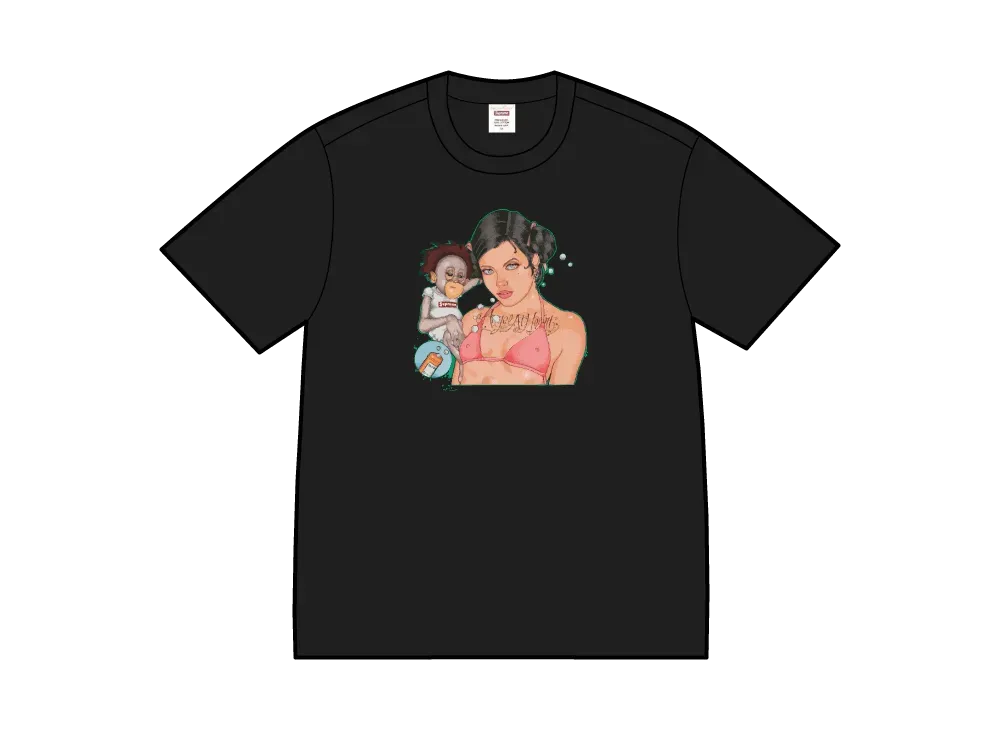 Supreme Angel Tee "Black"