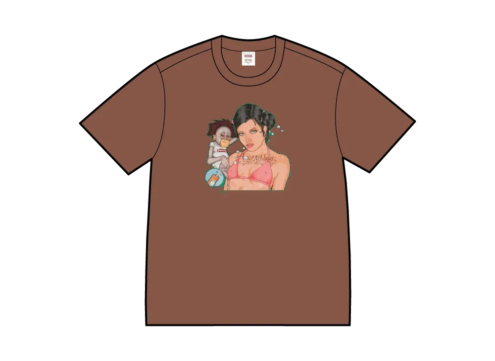 Supreme Angel Tee "Brown"