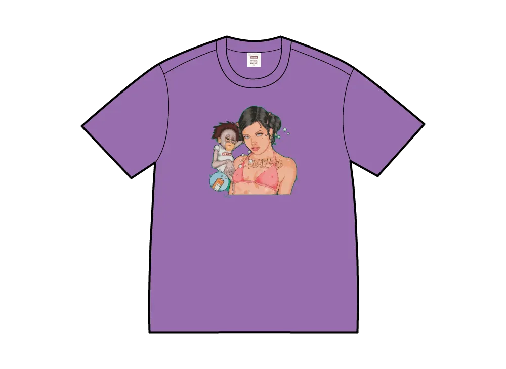 Supreme Angel Tee "Purple"